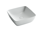 Ceramicanova Form Умывальник чаша накладная квадратная 42.5х42.5 CN2002 Белый от интернет-магазина Purezza 