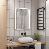 Uperwood Foster Зеркало для ванной с подсветкой и подогревом (60*80 см) 291020559 от интернет-магазина Purezza 