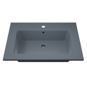 Uperwood Parma Quartz Раковина для ванной 66х47,5 см 291003002 Бетон от интернет-магазина Purezza 