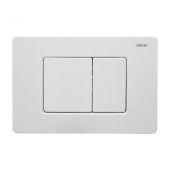 ABBER Кнопка смыва AC0120MW Белый матовый от интернет-магазина Purezza 