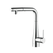 AQUAme Cucina Смеситель для кухни с выдвижным изливом AQM9902CR от интернет-магазина Purezza 