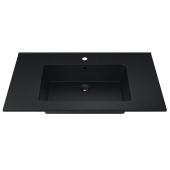 Uperwood Parma Quartz Раковина для ванной 86х47,5 см 291003011 Черный космос от интернет-магазина Purezza 
