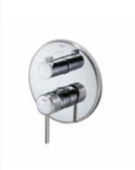Maxonor Life PL87114-2.2 смеситель для душа на два потребителя, хром от интернет-магазина Purezza 