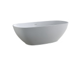 Maxonor ESPÍRITU Ванна из искусственного камня 1750х785х535 PL-BT2706 Белый матовый от интернет-магазина Purezza 