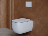 Ceramicanova Noel Rimless Подвесной унитаз CN3013 Белый от интернет-магазина Purezza 