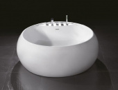 Belbagno BB30-1550 акриловая ванна круглая 155 см от интернет-магазина Purezza 