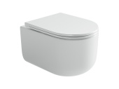 Ceramicanova Ulma Rimless Подвесной унитаз CN4006 Белый от интернет-магазина Purezza 