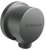 Creavit Выход для подключения душевого шланга круглый A01GR Серый металлик от интернет-магазина Purezza 