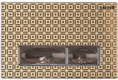 Creavit Кнопка для инсталляции из нержавеющей стали DESIGN OZEL GP4009.34 Золото от интернет-магазина Purezza 