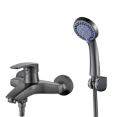 Shevanik Смеситель для ванны S5002T Оружейная сталь от интернет-магазина Purezza 