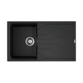 Omoikiri Yasugata 86 BL Кухонная мойка 86x50 см 4993868 Черный от интернет-магазина Purezza 