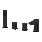 Excellent Keria Смеситель на борт ванны AREX.2034BL Матовый черный от интернет-магазина Purezza 