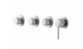 Maxonor Life PL87114-3 смеситель встроенный для душевой системы на 3 потребителя, цвет Хром  от интернет-магазина Purezza 