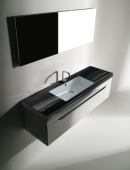 Kerasan Slim Раковина встраиваемая снизу 75x34 см, цвет: белый, арт. 022501 от интернет-магазина Purezza 