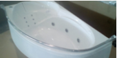Aquatek Карниз дуга для асимметричной ванны 150х95 (для ванны Бетта) от интернет-магазина Purezza 