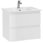 Creavit Alinda Тумба с раковиной подвесная 56х43.8 AD0060.10 Белый от интернет-магазина Purezza 