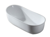Maxonor LINDO Акриловая ванна 1700х800х630 PL-BT1713 Белый от интернет-магазина Purezza 