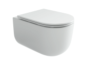 Ceramicanova Аличе (Alice) Унитаз подвесной торнадо 570х395, с сиденьем микролифт, арт.  CN4017T  от интернет-магазина Purezza 