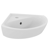 Ideal Standard Evrovit Раковина подвесная, угловая, с переливом 34х34х12.5см., арт. E872701 от интернет-магазина Purezza 