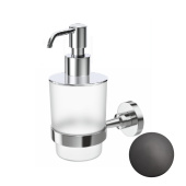 Etrusca Sirio Диспенсер подвесной 10532/D/30/SAT Матовый черный от интернет-магазина Purezza 