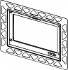 Tece Монтажная рамка для установки стеклянных панелей