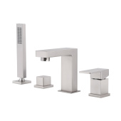 ABBER Daheim Смеситель на борт ванны AF8213SP Сатин от интернет-магазина Purezza 