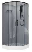 Aquanet Passion EVO R black Душевая кабина 90x90 набор 3 от интернет-магазина Purezza 