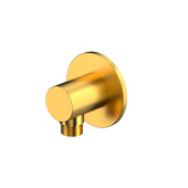 Whitecross Угловой соединительный элемент Y1018GLB Брашированное золото от интернет-магазина Purezza 