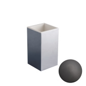 Etrusca Complementi Стакан настольный K/201/30 Матовый черный от интернет-магазина Purezza 