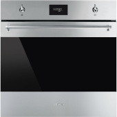 Smeg SF6301TVX духовой шкаф с функцией пиццы и с обработкой против отпечатков пальцев от интернет-магазина Purezza 