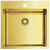 Omoikiri Akisame 51 LG Кухонная мойка 51x51 см 4973439 Светлое золото от интернет-магазина Purezza 