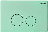 Creavit Кнопка для инсталляции TERRA GP9002.09 Зеленый нил от интернет-магазина Purezza 