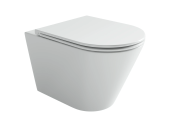 Ceramicanova Алфео (Alfeo) Унитаз подвесной торнадо, с сиденьем микролифтом, арт. CN4014T  от интернет-магазина Purezza 