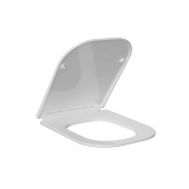 Aquatek SQUARE Сидение с крышкой для AQ4411-00, AQ4451-00, SoftClose, QuickRelease, белая, AQ4001-00 от интернет-магазина Purezza 