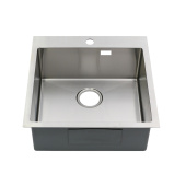 MELANA ProfLine 3,0/200 САТИН Мойка врезная квадратная 50х50, R5050HK  от интернет-магазина Purezza 