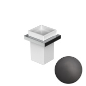 Etrusca Metropolitan Стакан подвесной 10801/30/CER Матовый черный от интернет-магазина Purezza 