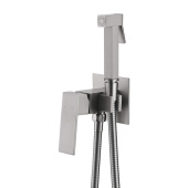 ABBER Daheim Смеситель с гигиеническим душем AF8226SP Сатин от интернет-магазина Purezza 