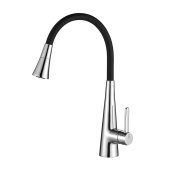 Rose Смеситель для кухни с гибким изливом R213 от интернет-магазина Purezza 