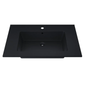 Uperwood Parma Quartz Раковина для ванной 76,5х47,5 см 291003004 Уголь от интернет-магазина Purezza 