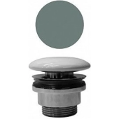 GSI SPARES Донный клапан клик-клак для раковин с переливом, с керамической крышкой PCS04 Агава матовый от интернет-магазина Purezza 