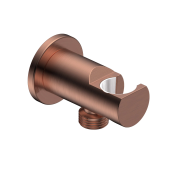 Aquame Siena Шланговое подсоединение с держателем ручного душа AQM8714BC Матовая медь от интернет-магазина Purezza 