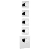 BOSSINI OUTLETS Наружная часть термостата  с отдельными панелями Z031208.030 от интернет-магазина Purezza 