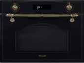 Graude Classic компактный духовой шкаф с СВЧ и грилем чёрный, BWGK 45.0 S от интернет-магазина Purezza 