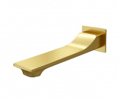 Wasserkraft A174 Настенный излив для ванны матовое золото от интернет-магазина Purezza 