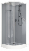 Aquanet Passion EVO R white Душевая кабина с тонированными стёклами 90x90 набор 4 от интернет-магазина Purezza 