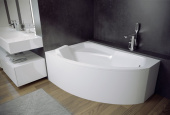 Besco Rima 130 L Акриловая ванна 130х85 левая от интернет-магазина Purezza 