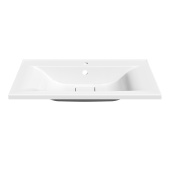 Vincea Mia Раковина из искусственного камня 80х45 см VCB-3M800W Белый от интернет-магазина Purezza 