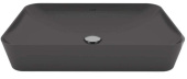 Creavit Ultra Раковина накладная 60х40 UL060 UL060-00AM00E-0000 Антрацит матовый от интернет-магазина Purezza 