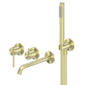 ABBER Wasser Kreis 316 Смеситель для ванны скрытого монтажа AF8130BG Брашированное золото от интернет-магазина Purezza 