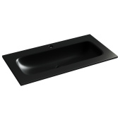 Ceramicanova Grace Раковина накладная с отверстием под смеситель 91х45,7 CN7019MB Черный матовый от интернет-магазина Purezza 